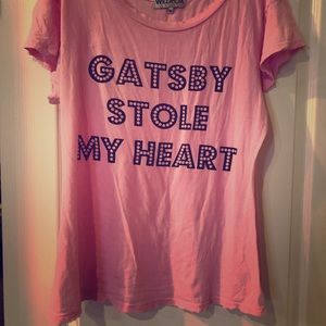 Wildfox gatsby stole my heart tee